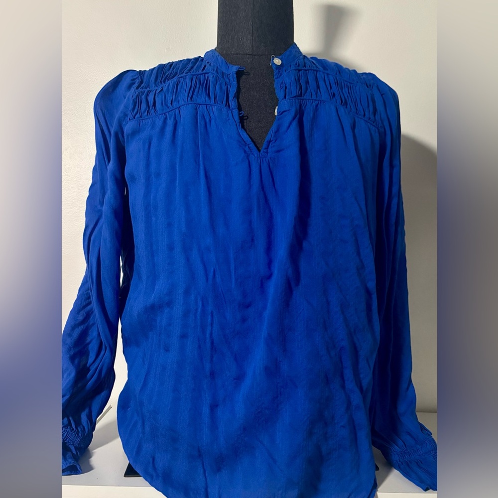 LOFT Long-Sleeve Peasant Blouse